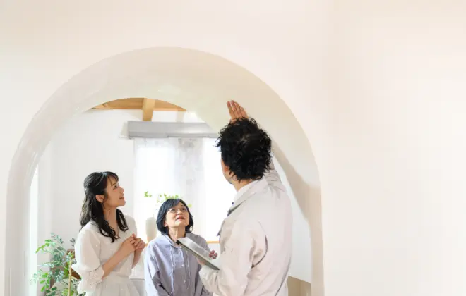 プロの職人によるリノベーション